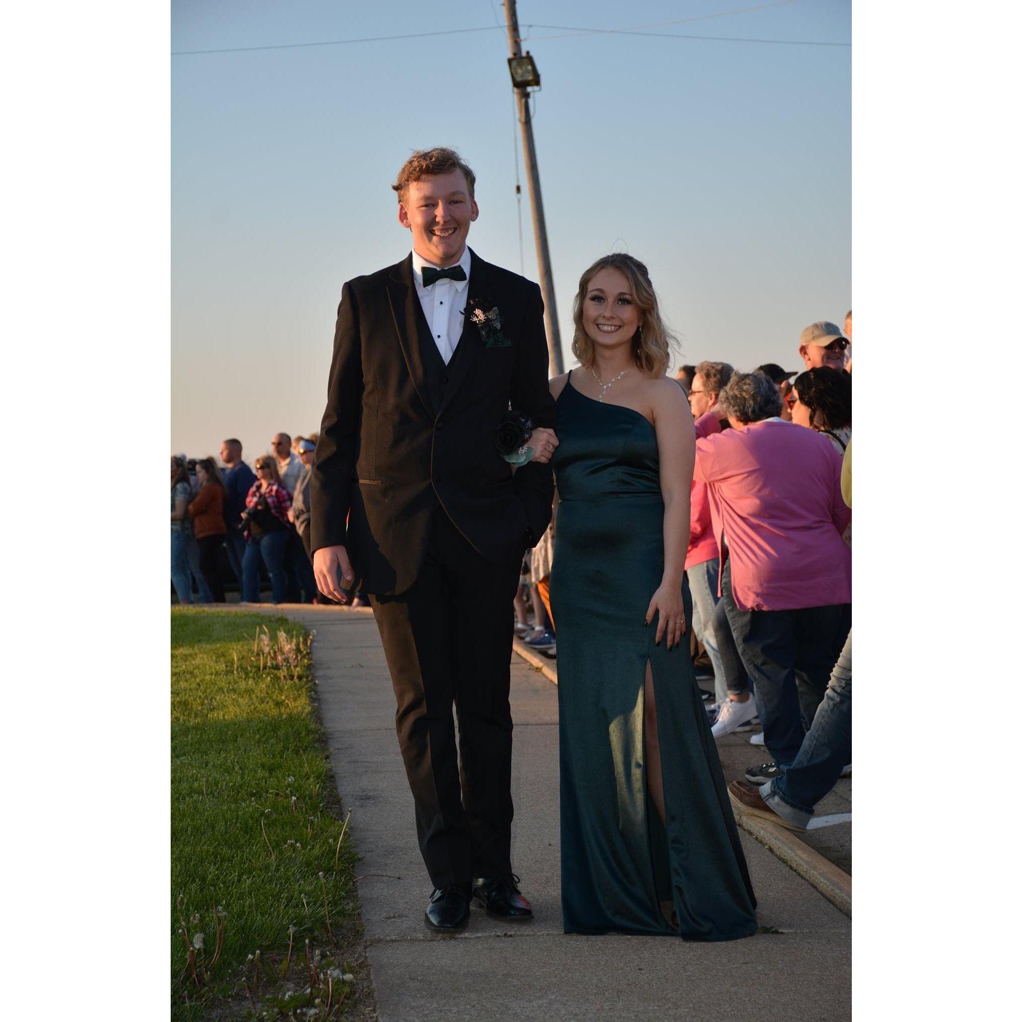 Michael and I at my junior year prom!