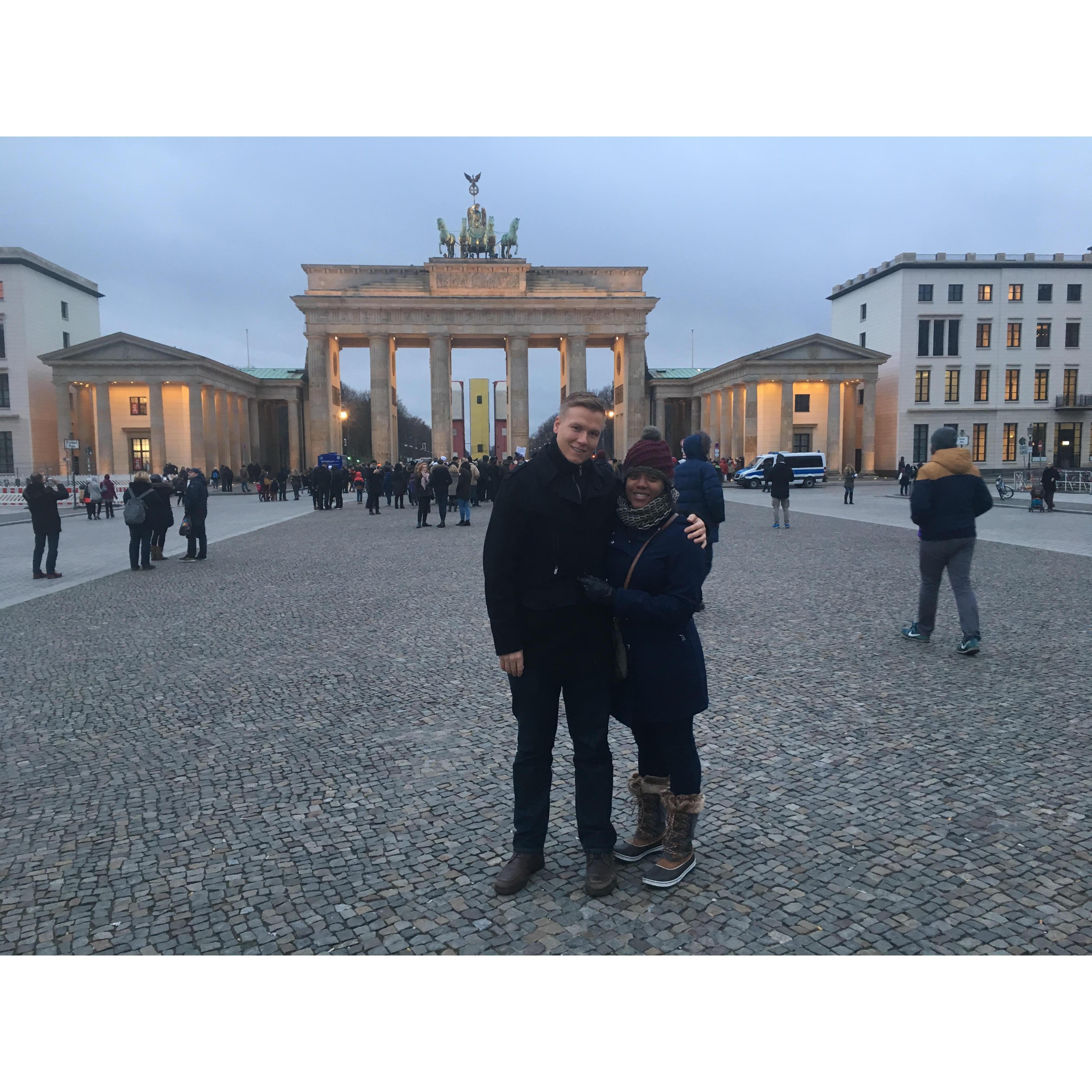 on landmarks