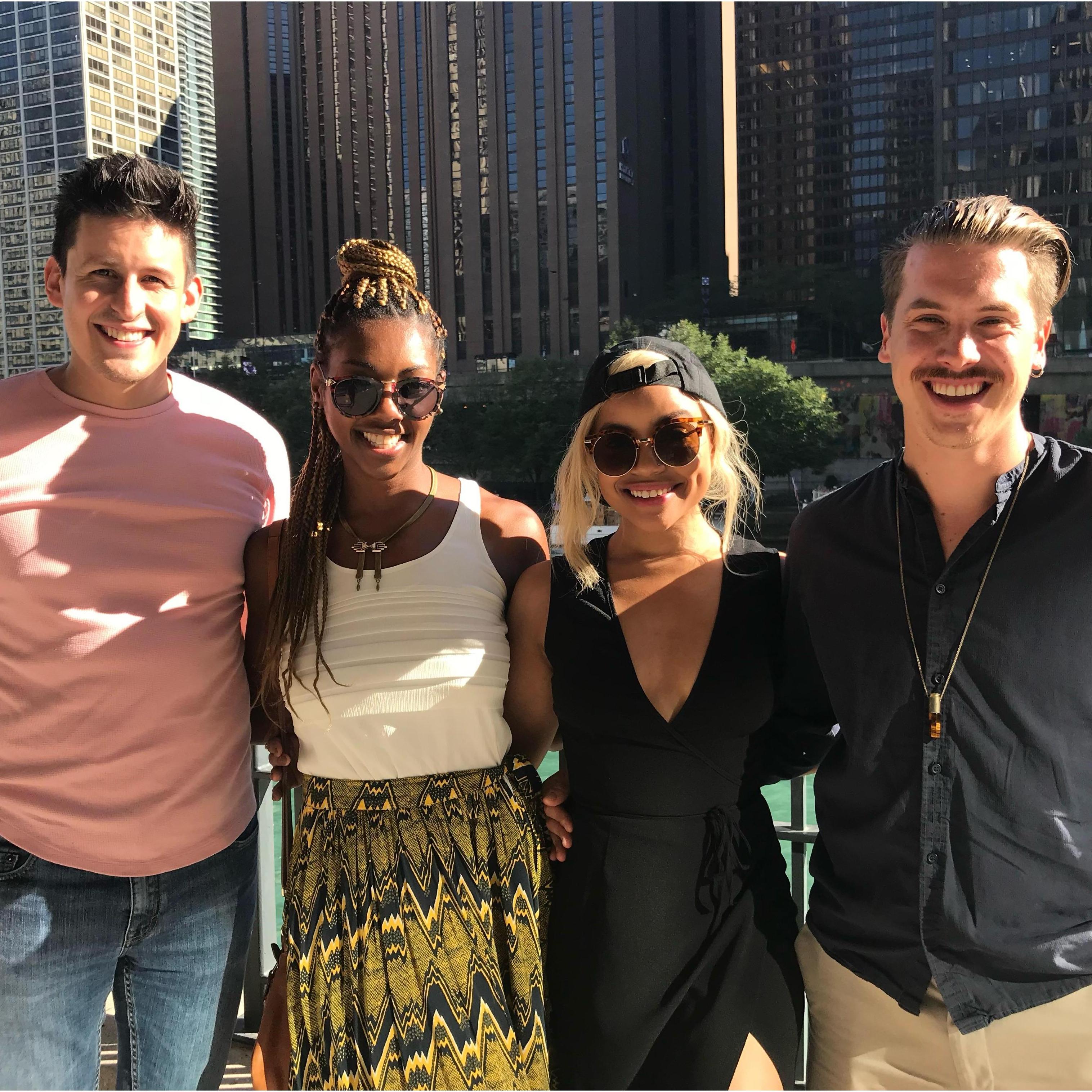 Ash and Bryn made a trip to the Chi