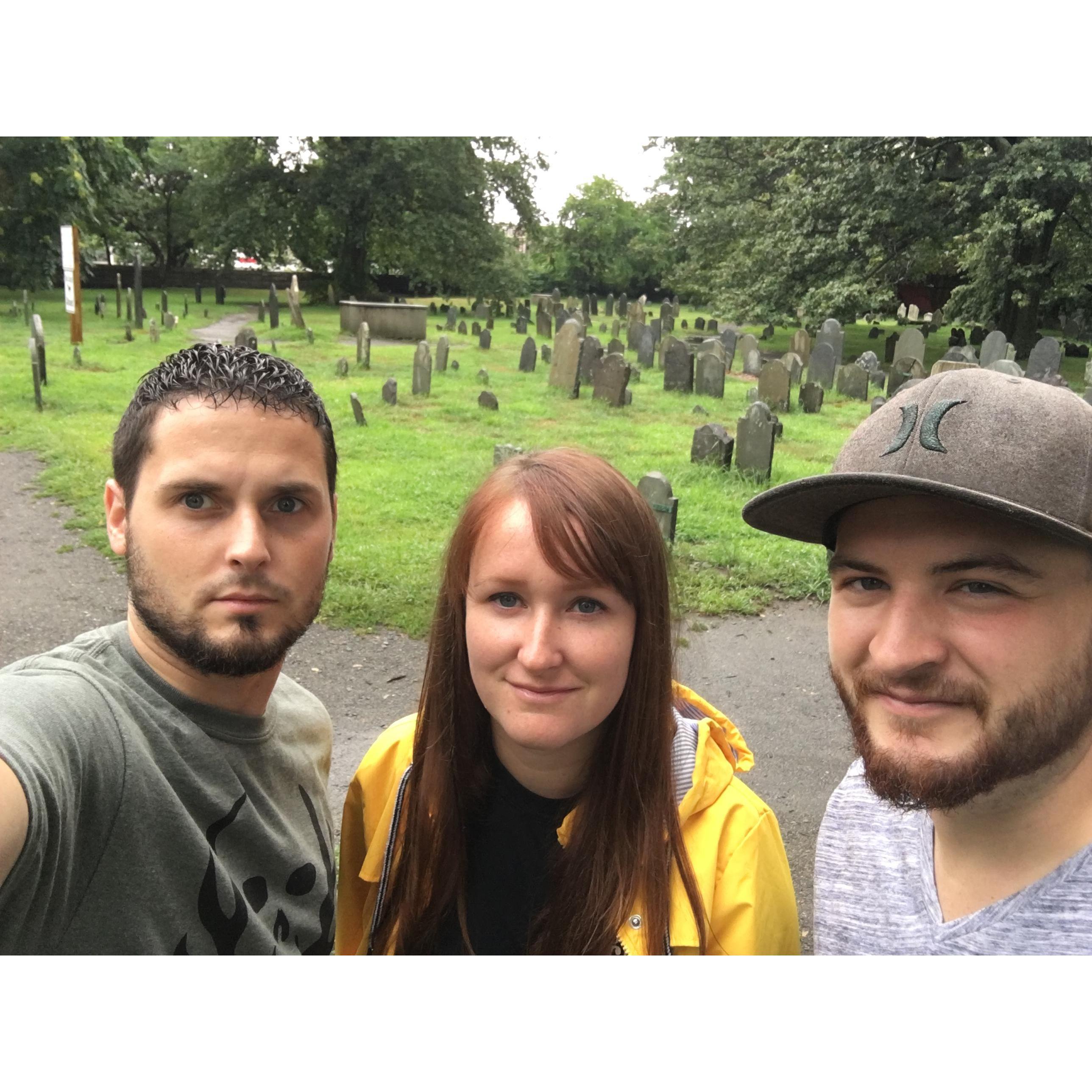 Cemetary in Salem Massachusetts
