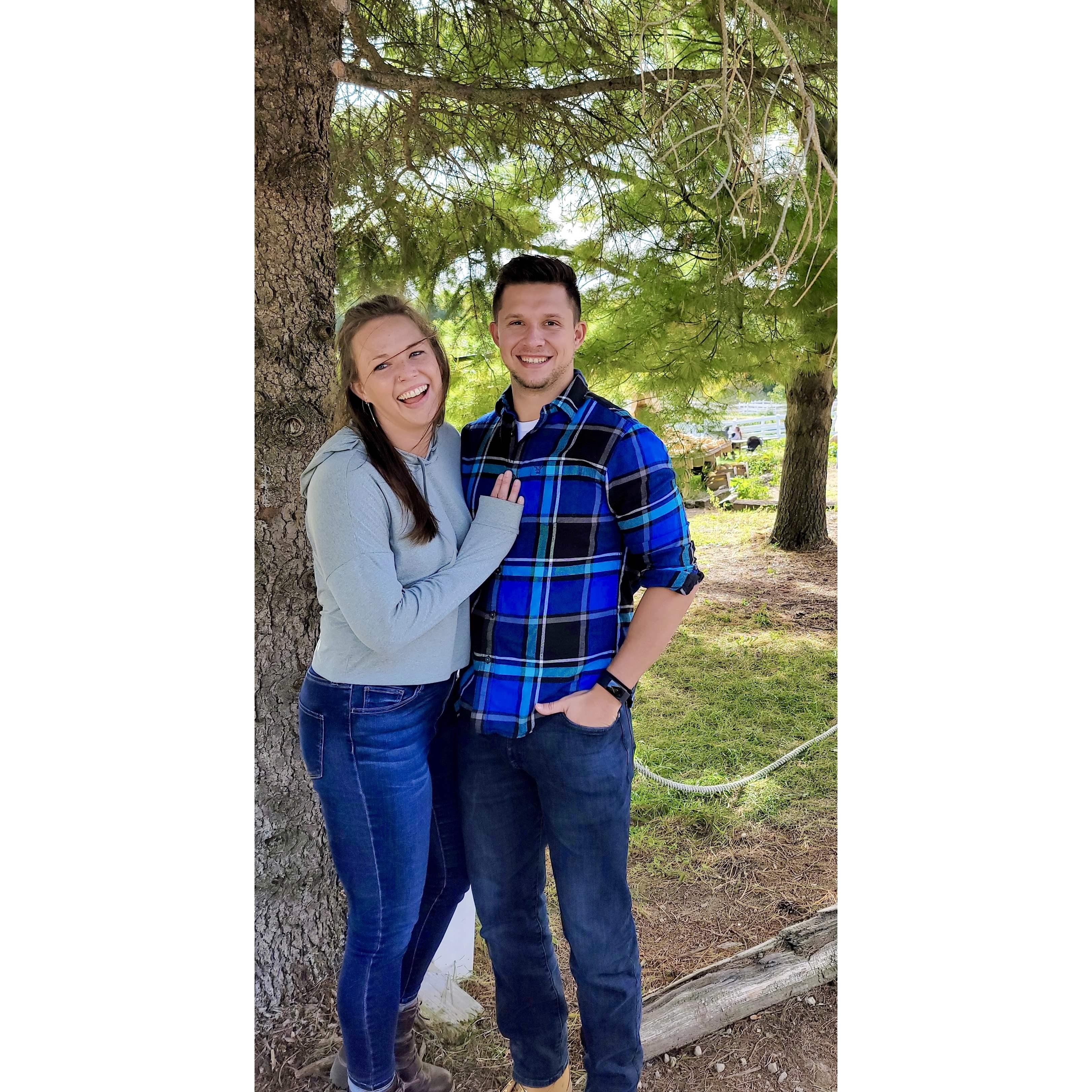 A trip to the apple orchard/pumpkin patch :)