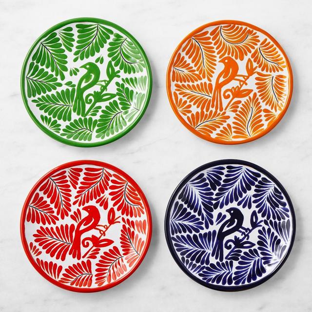 Dolores Salad Plates, Mixed Set of 4