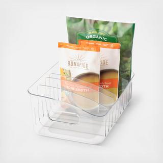  Bloomondo Empty Spice Jars with Label Pack (20x Bamboo