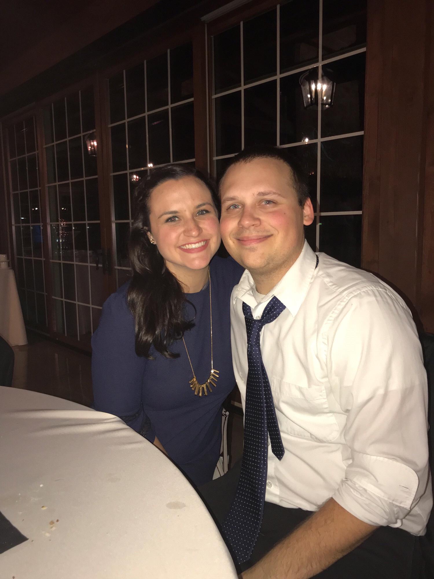 Our first wedding together. November, 2017.
