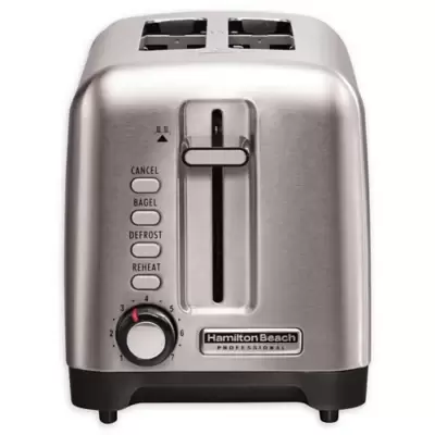 Hamilton Beach® Professional Stainless Steel 2-Slice Toaster