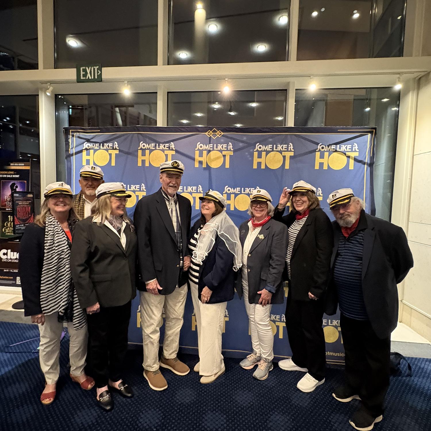 The Hobby Centre for the Performing Arts, “Some Like It Hot” Debbie and Mike Oropeza, Alanna Kulland, Mark and Kathy, Cindy and Charles Weber  - March 24, 2026