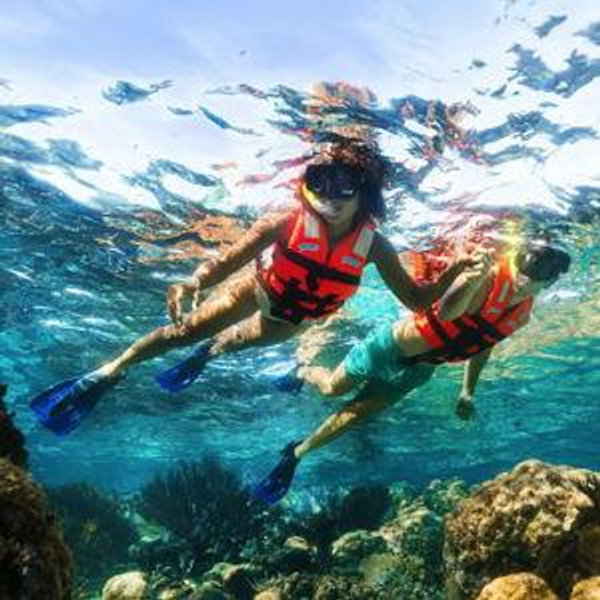 Snorkling in Hawaii