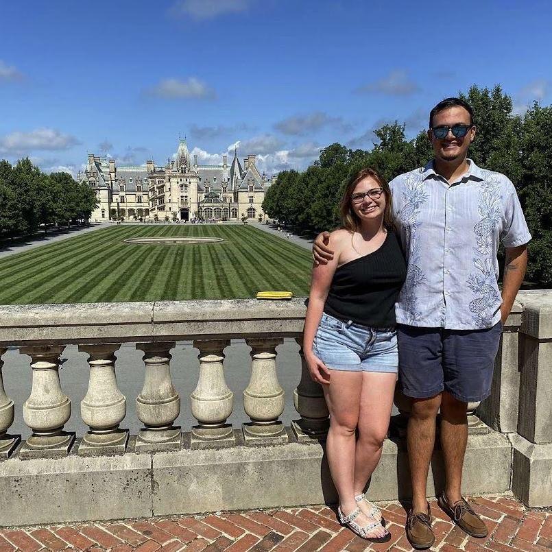Derrick had lived in North Carolina and had never visited the Biltmore, so Katherine knew exactly where their next date adventure would be to!