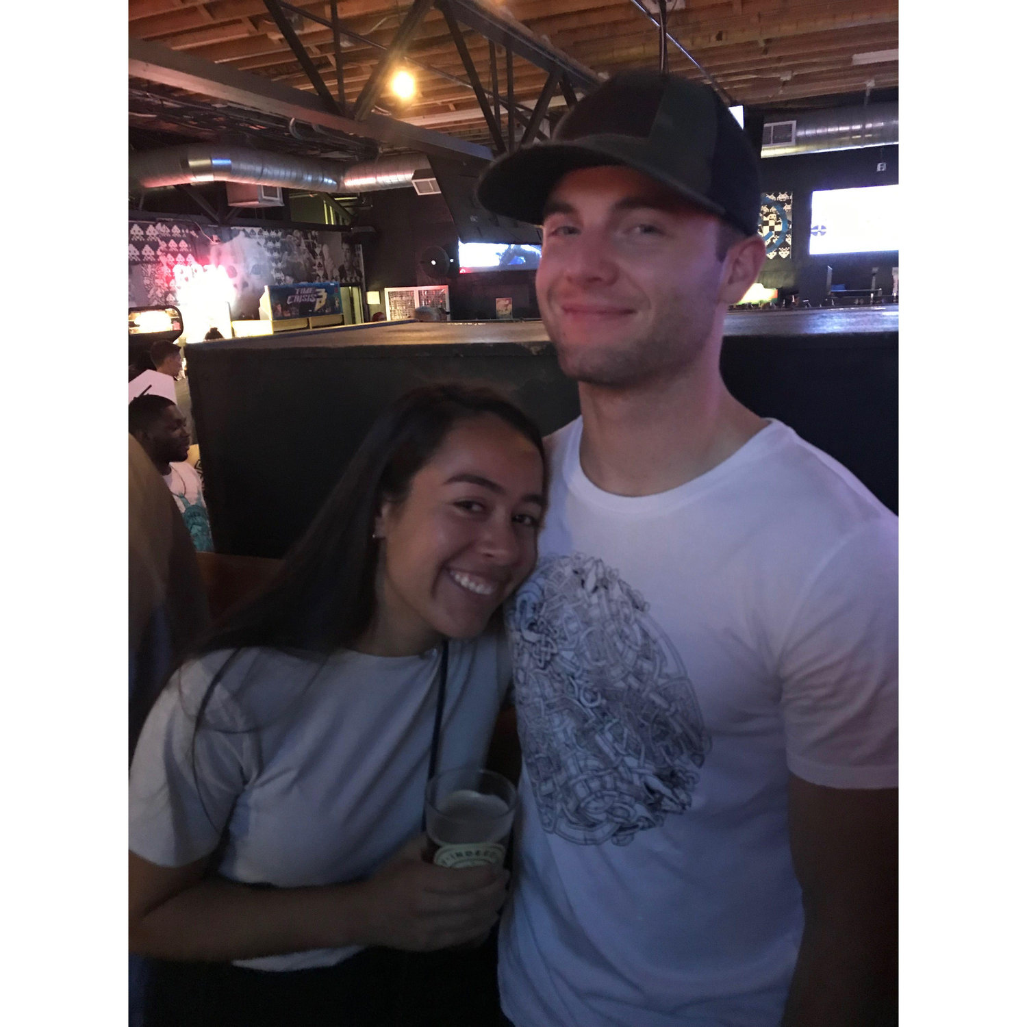 One of our first photos together - July 13, 2019!