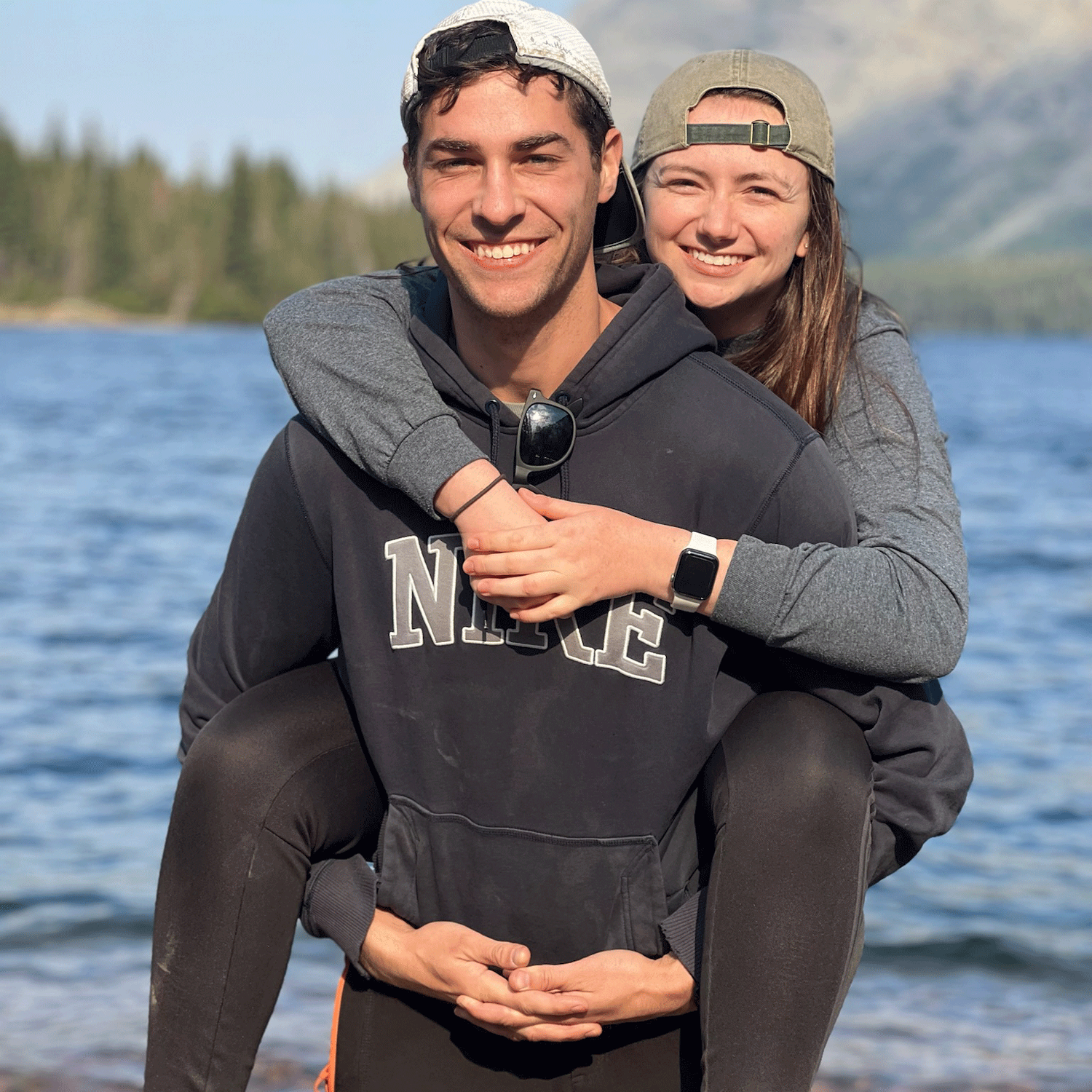 A photo from one of our favorite spots in Glacier National Park during our 2023 trip: Two Medicine Lake