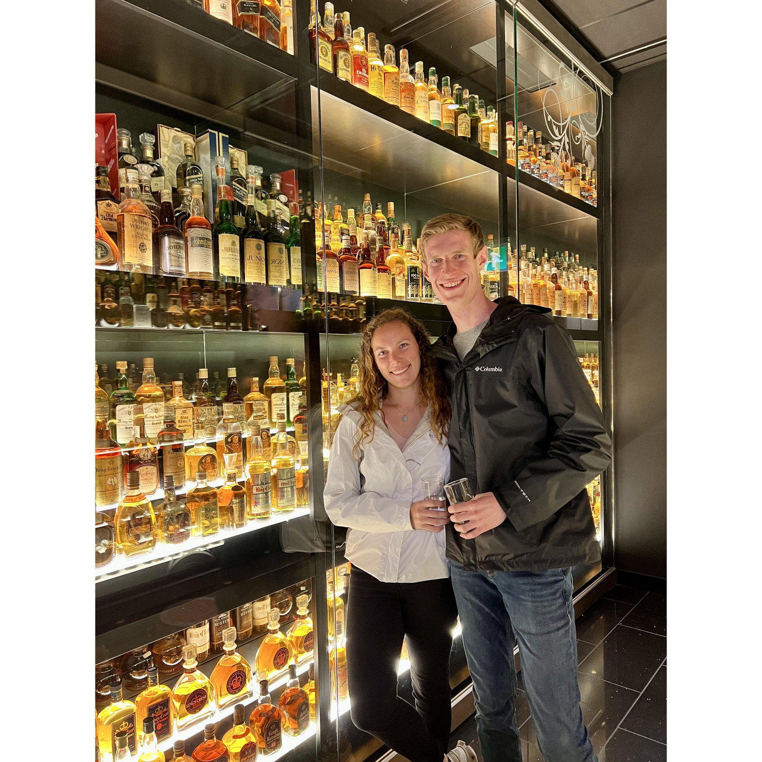 The largest whiskey selection in the world! Scotland anyone?