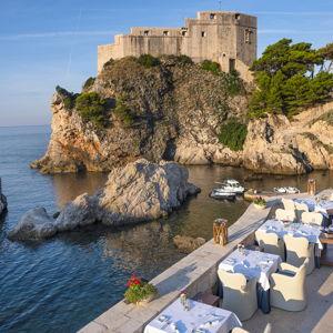 Dinner at Nautika in Dubrovnik