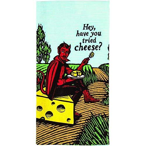 Blue Q HaveYouTriedCheese Dish Towel