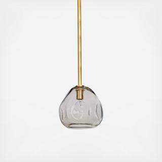 Molten Pendant Small With Smoke Glass