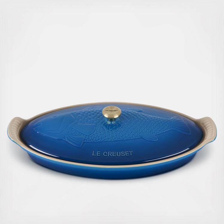 Le Creuset 1.7 Qt. Fish Baker | Oyster