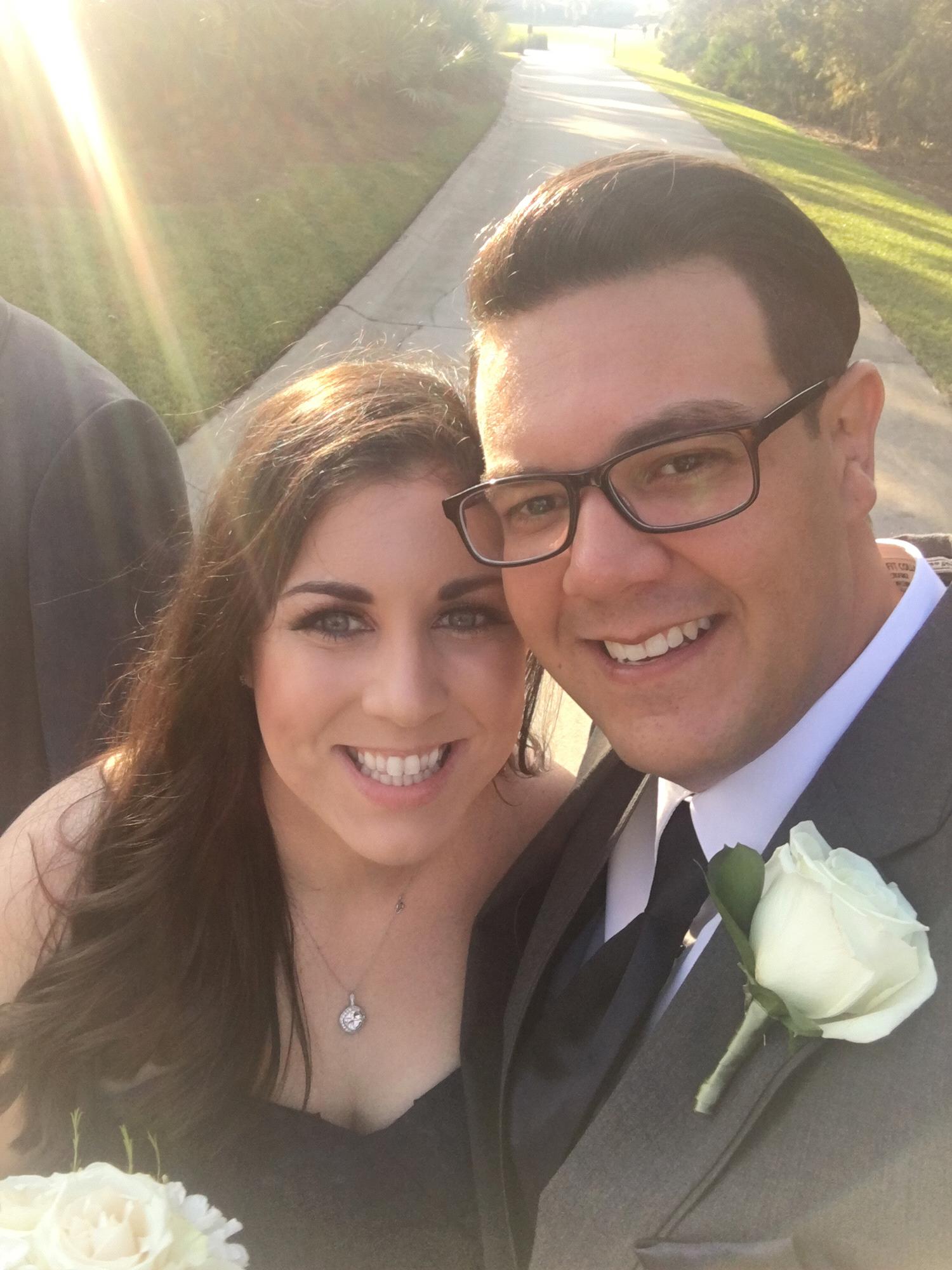 Beth and Tim’s wedding day!