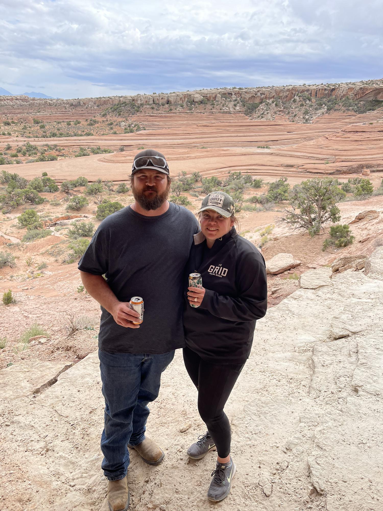 Moab trip not to long after we got engaged