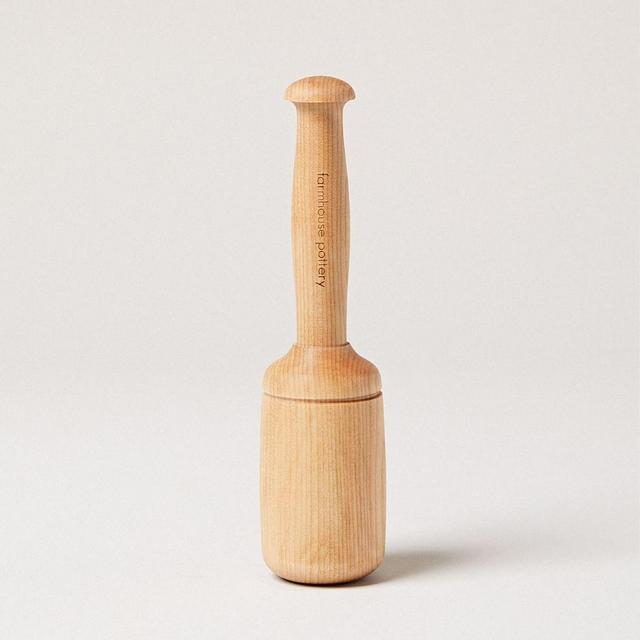 Maple Mash Muddler Wood Natural Each