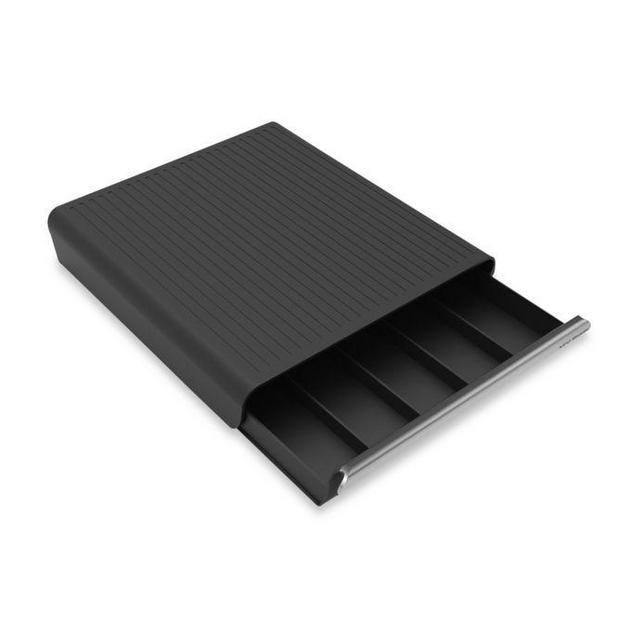 Mind Reader 30-Capacity Coffee Pod Drawer in Black