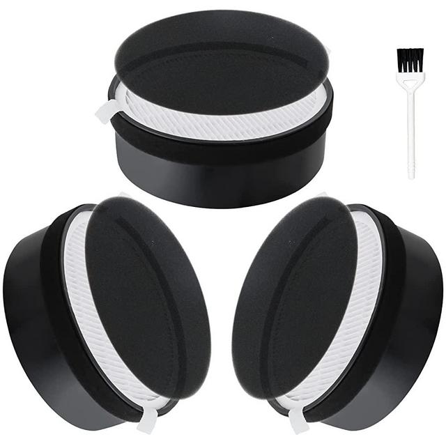 LV-H132 Filter Replacement for LEVOIT Air Puri-fier, 3-in-1 Pre, H13 Activated Carbon Filtration System, Replace Part LV-H132-RF, Pack of 3