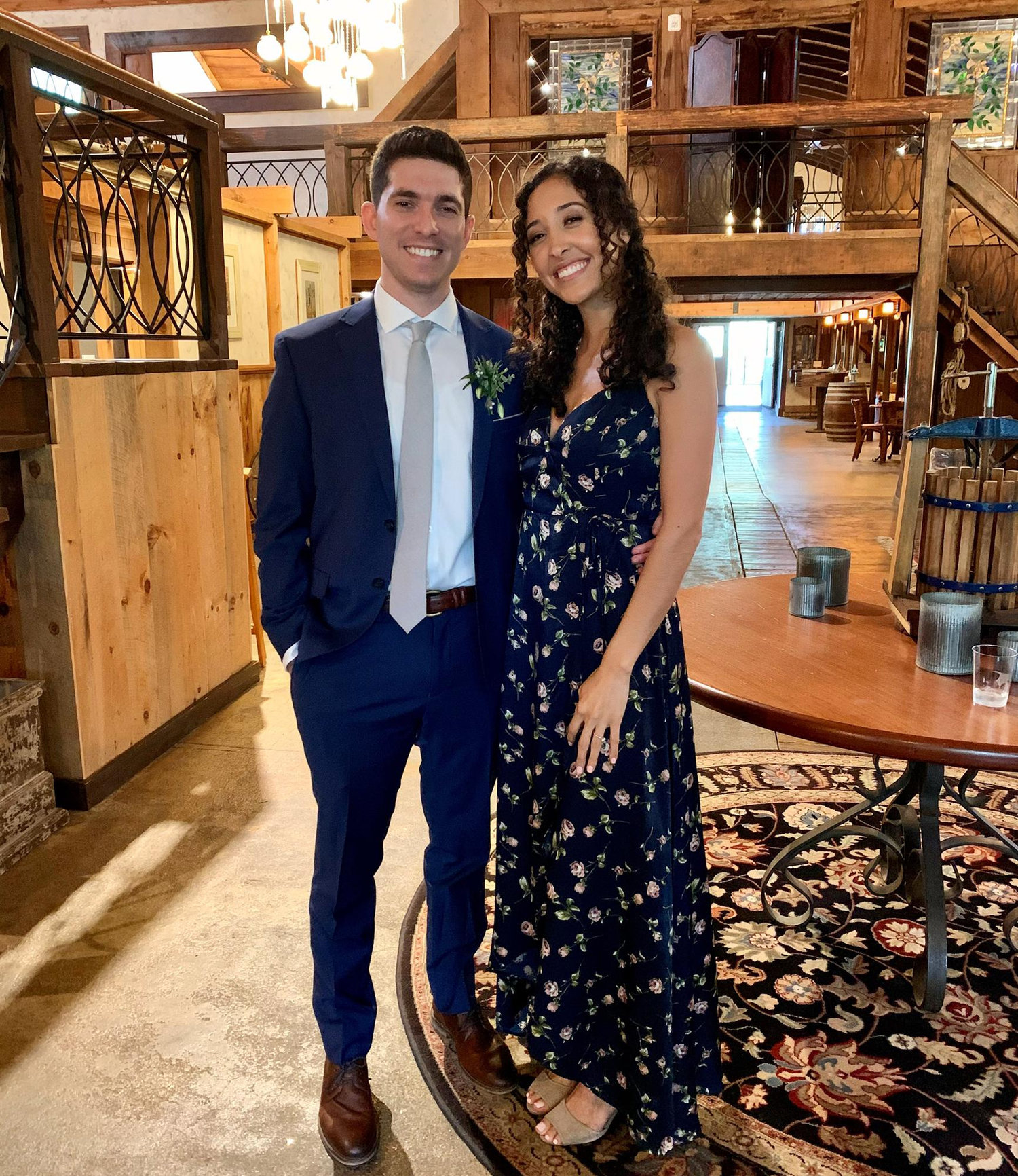 At Maggie and Nolan’s beautiful wedding May 2021 🤍