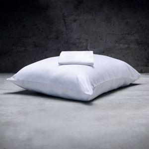 For Guest Bedroom- White Standard/Queen LUXOME Pillowcase Set | Softer Than Silk | Premium Viscose from Bamboo