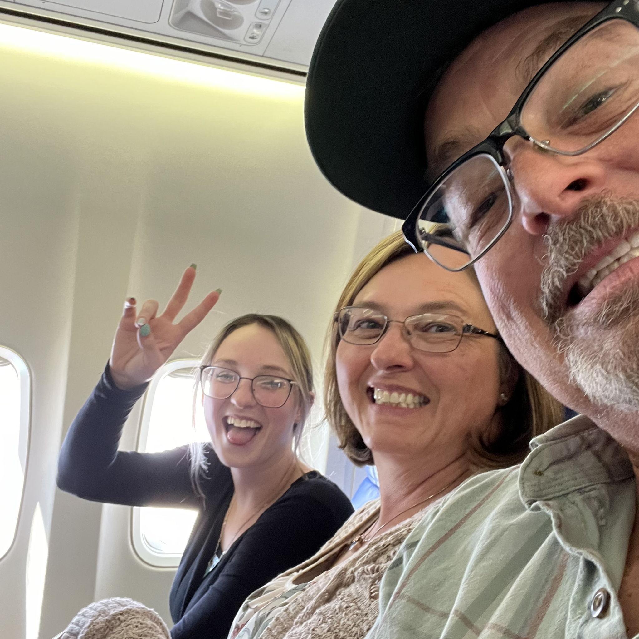 Peace out, Colorado! To Cali, here we come.