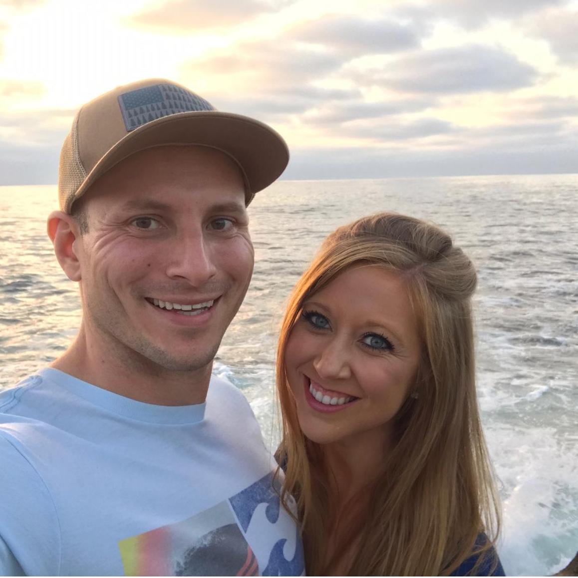 Started our life together in La Jolla - sunset walks around the neighborhood
