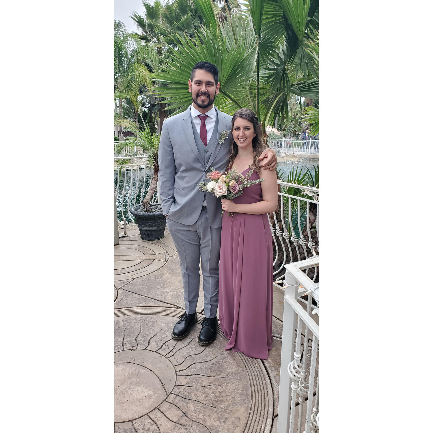 Bridesmaid and Best Man