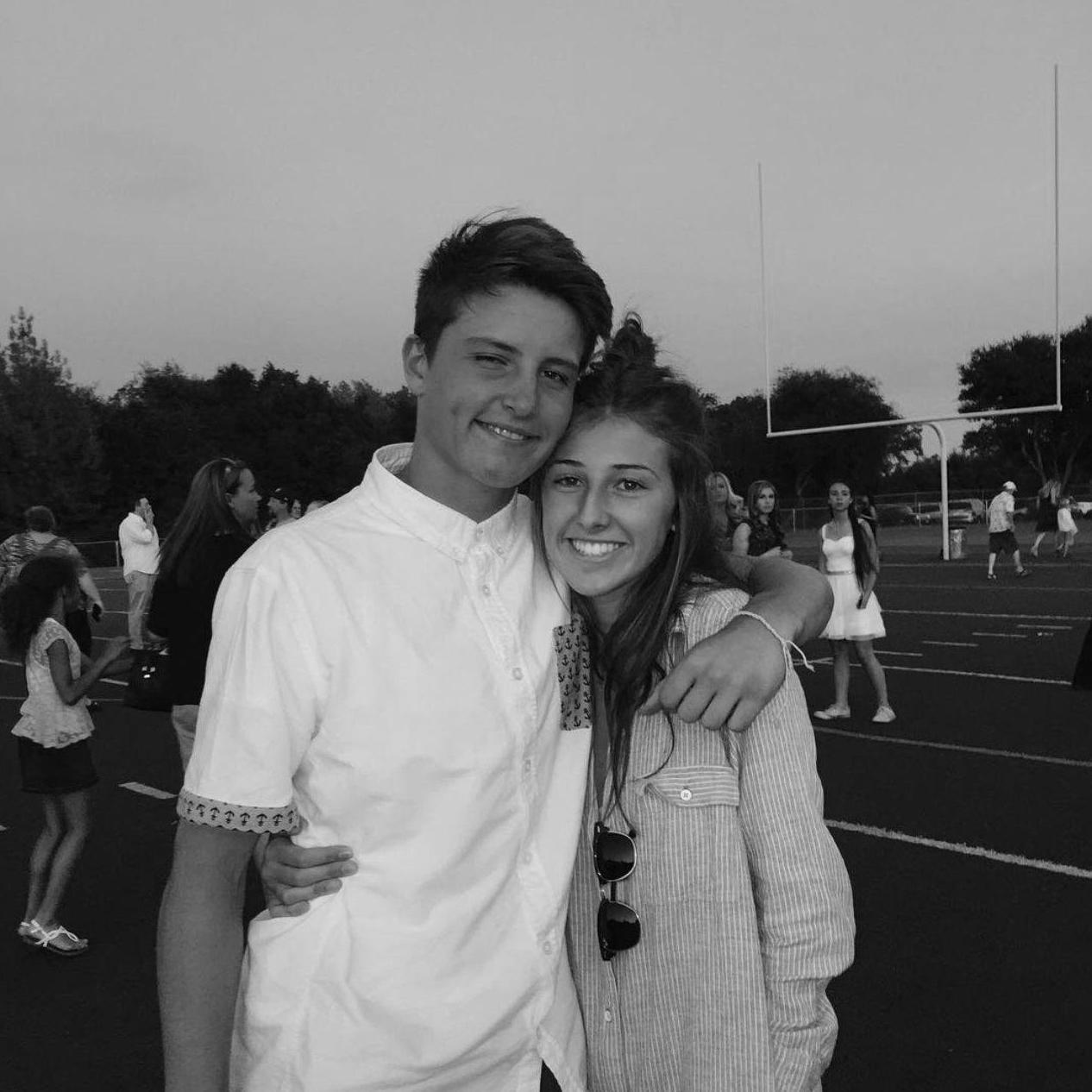 Nick's 8th grade graduation.