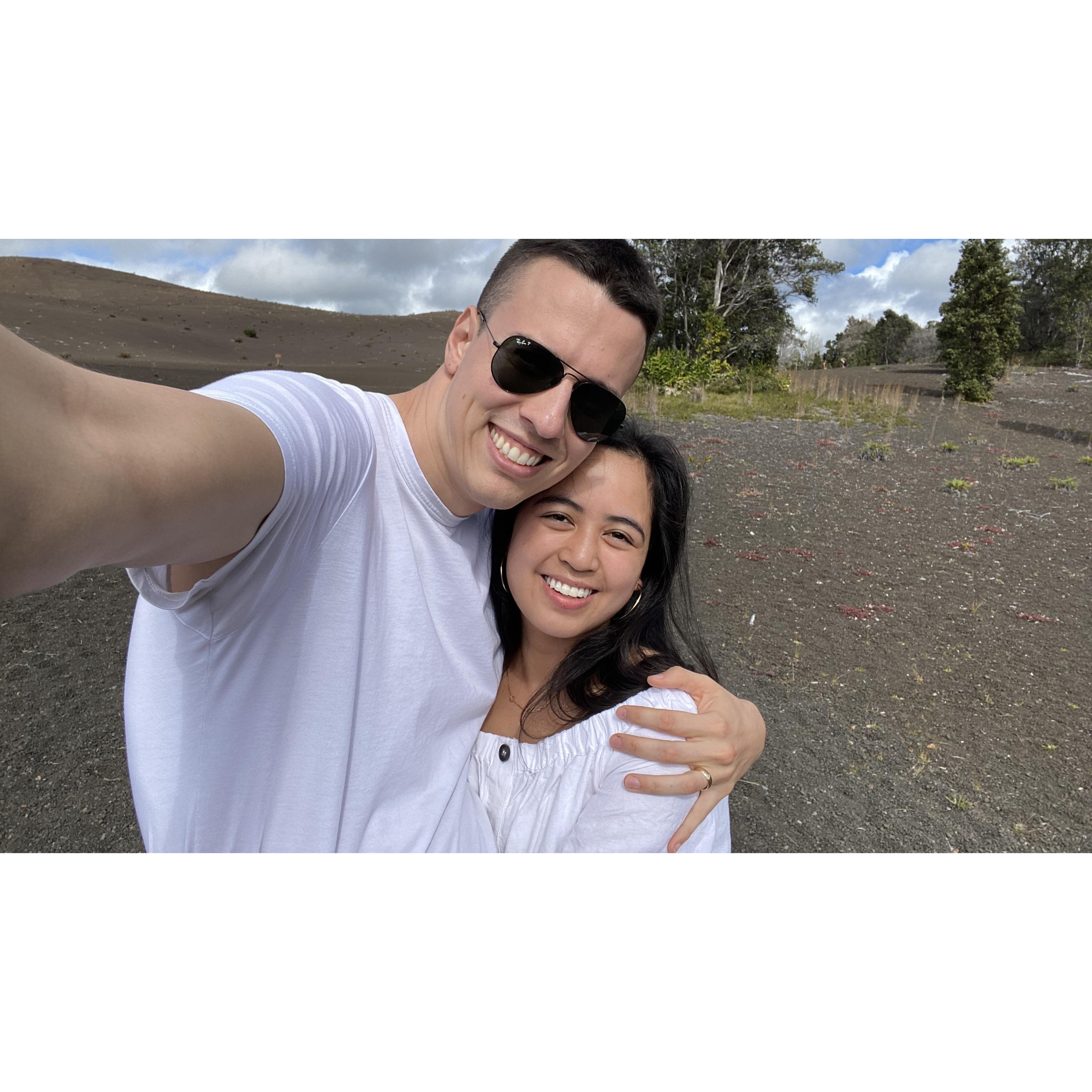 In Volcano National Park, Hawaii!
