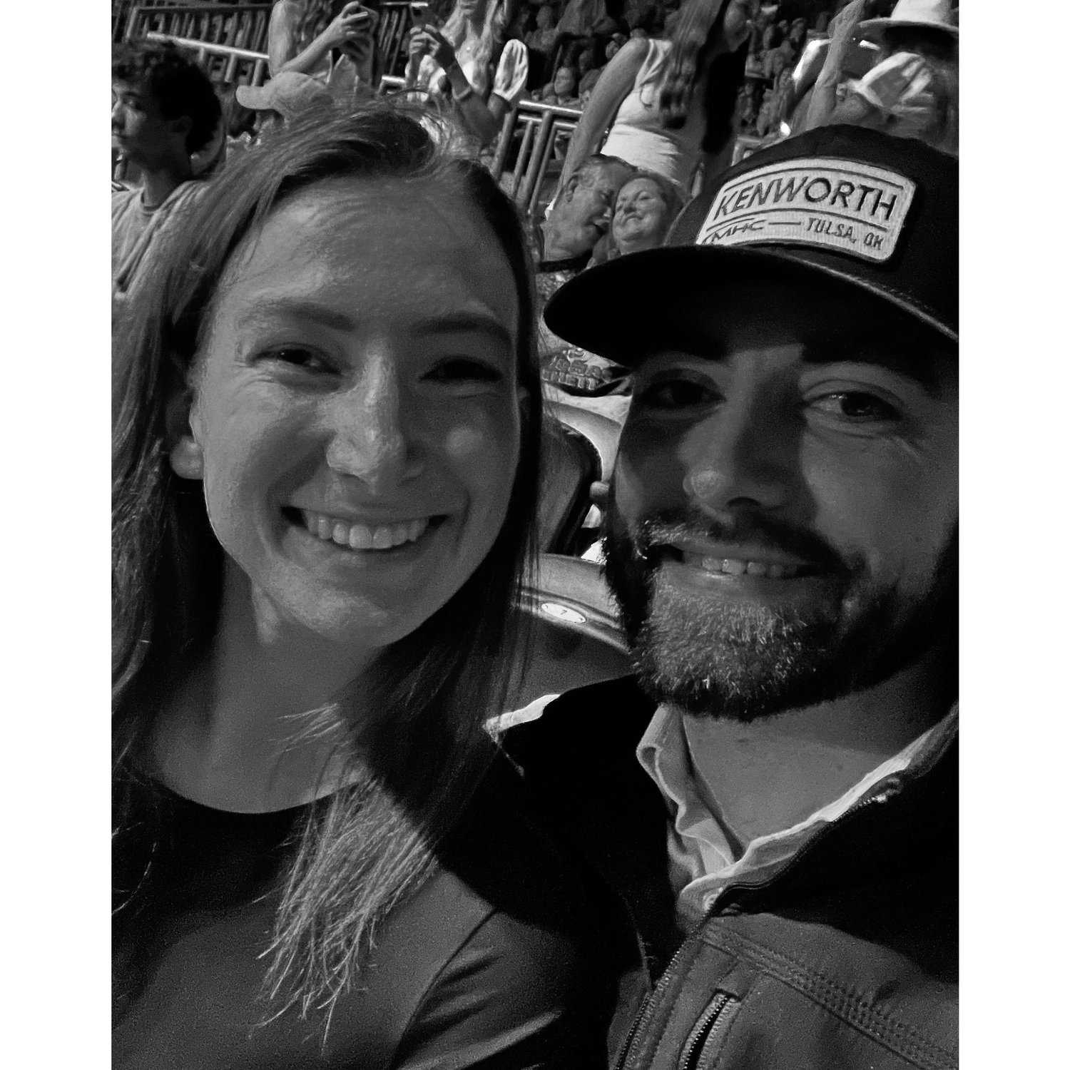 First concert together in Tupelo, MS to see Thomas Rhett