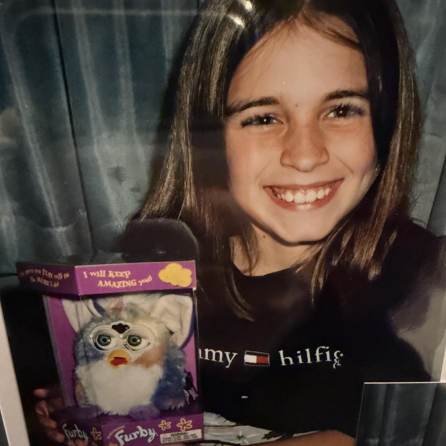 Her Furby phase.