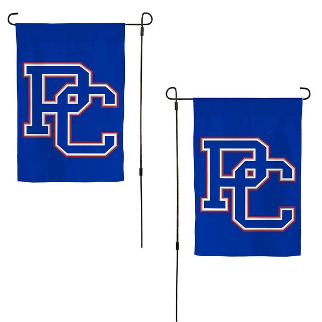 Desert Cactus Presbyterian College PC Garden Flag – 19 x 12 inch Presbyterian Blue Hose Banner, For Outdoor Display and Events (Design 1)