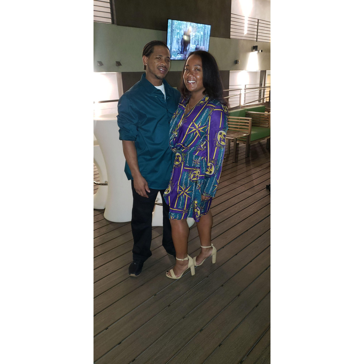 Baby took me to see LLOYD!  We danced the night away!