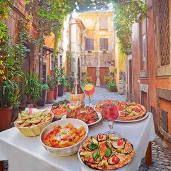 Dinner For Two in Rome