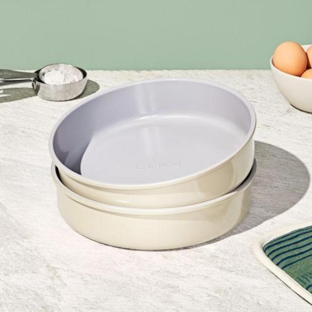 CREAM Non-Stick Circle Pan Duo