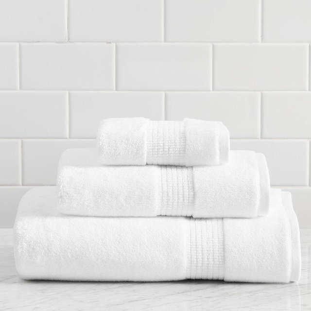 Cloud Bath Towel, White
