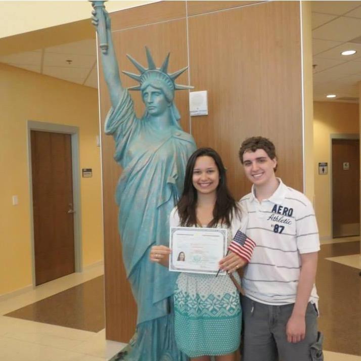 Kathy became a US Citizen, 2013