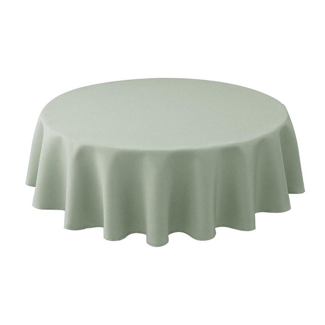 Biscaynebay Round Tablecloth 70 Inch-Sage Outdoor Fabric Table Cover-Small Circle Folding Table Cloths Linen Water Resistant Washable for Kitchen Dining Picnic Patio Outdoor Party Restaurant Tables
