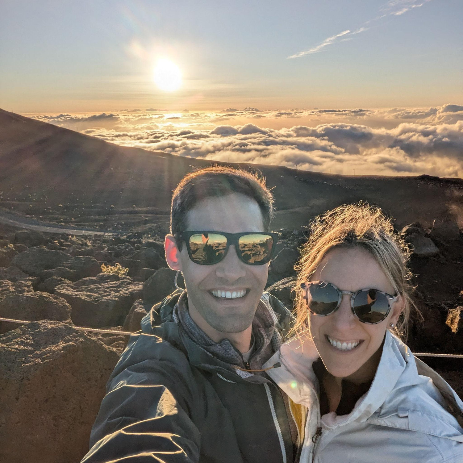 Feeling on top of the world