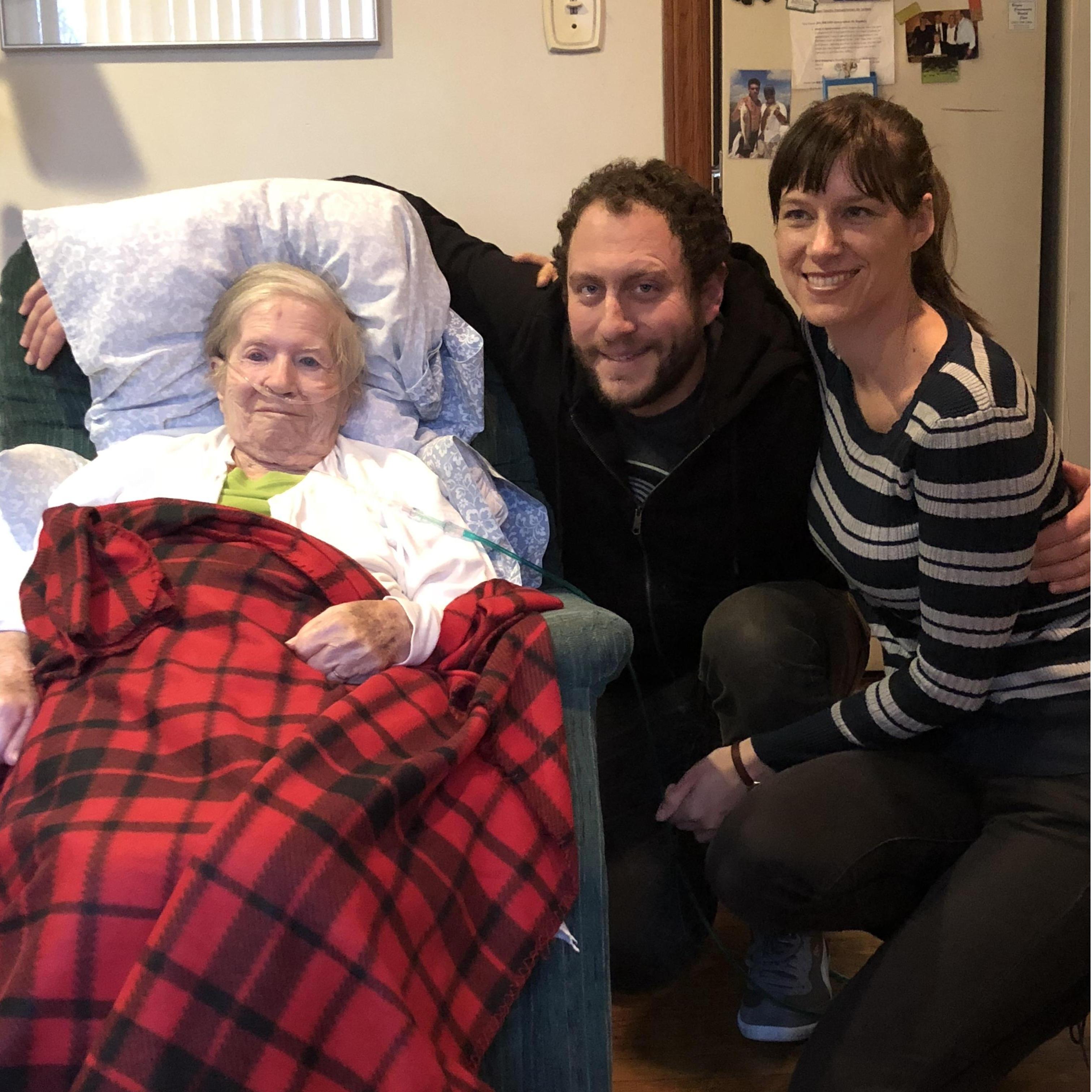 I met Dan's grandma on our trip to New Jersey, we told her that we got engaged a few days earlier and she showed us her wedding album. Ann passed away two months later so the trip was a true gift.