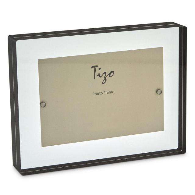 Tizo Lucite Bordered 5" x 7" Picture Frame