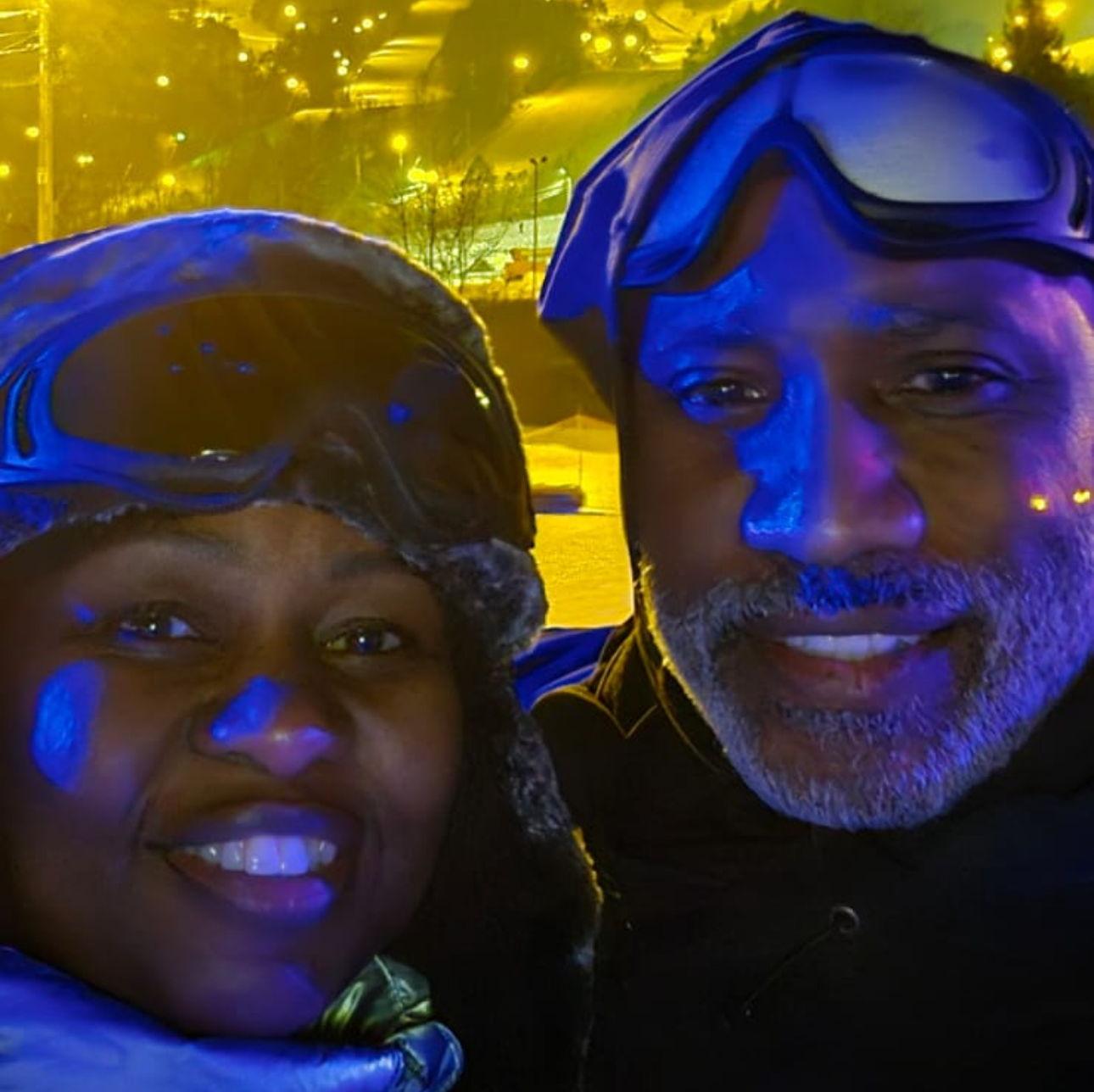 Down the slopes we go!