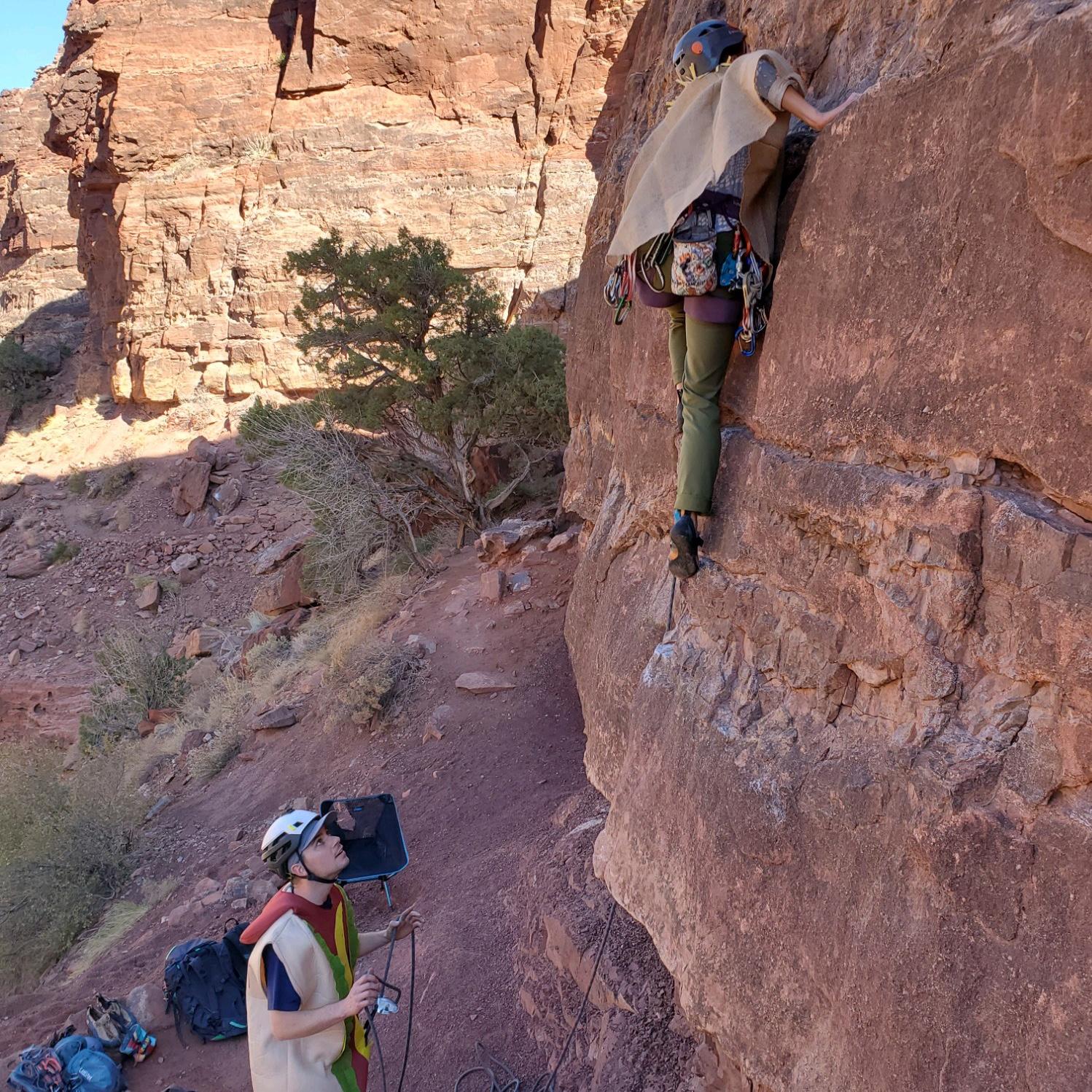 Attentive Weenie belay
