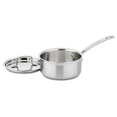 Cuisinart Classic 5.75qt Stainless Steel Pasta Pot with Straining Cover -  83665S-22 5.75 qt