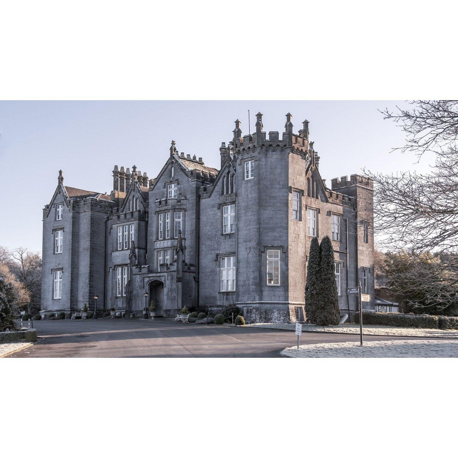 Kinnitty Castle front entrance