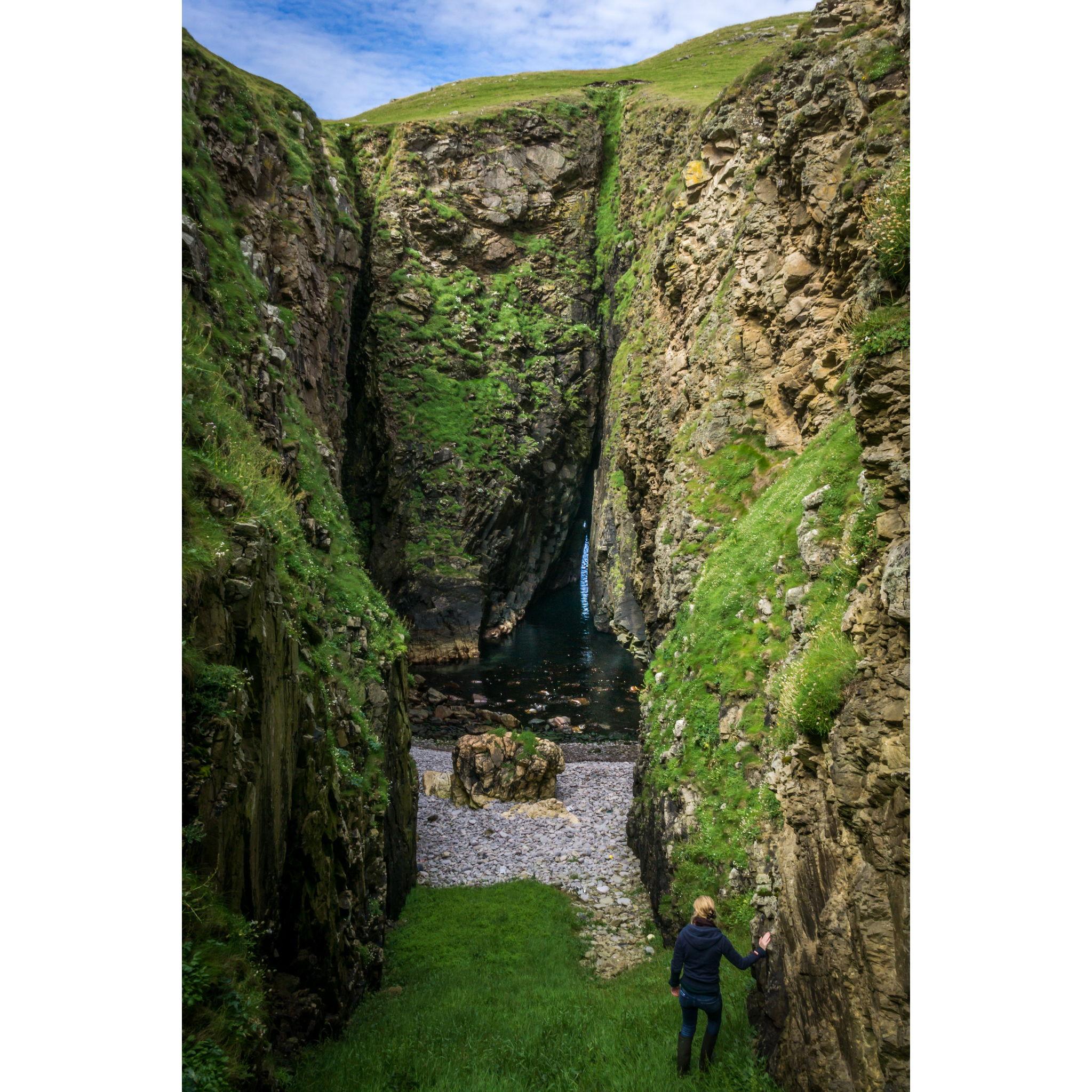 If you're feeling adventurous climb down South Raeva to find a hidden inland beach