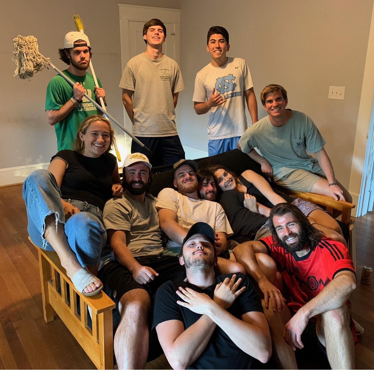 Nat and I helped the boys move out of their college house... still not dating rip