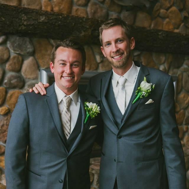 Nick and Kyle. @ Benson/Sander wedding.